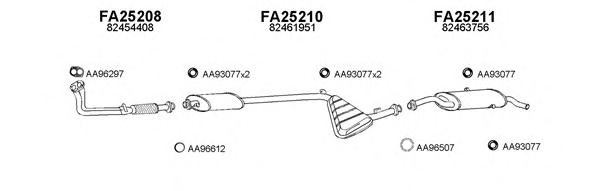 VENEPORTE 250042 Exhaust System